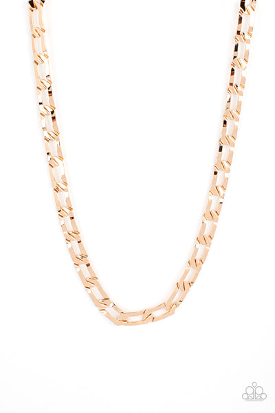 Full-Court Press - Gold Urban Necklace