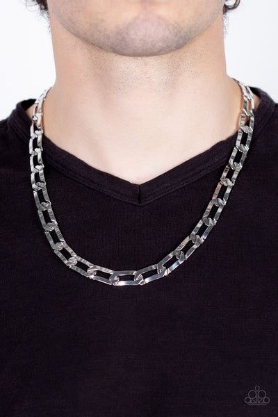 Full-Court Press - Silver Necklace Men/Urban