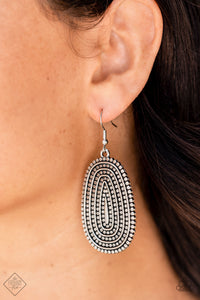 Desert Climate - Silver Earrings Fashion Fix 08/2021