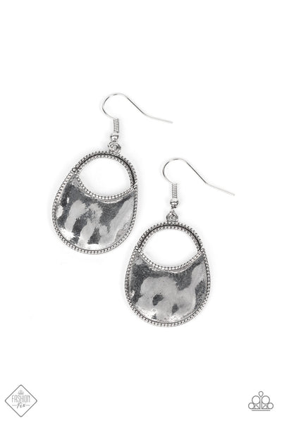 Rio Rancho Relic - Silver Earrings Fashion Fix October 2021