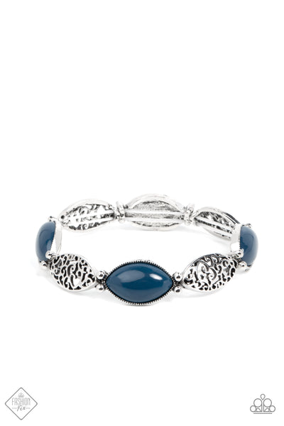 Garden Rendezvous - Blue Bracelet Fashion Fix October 2021