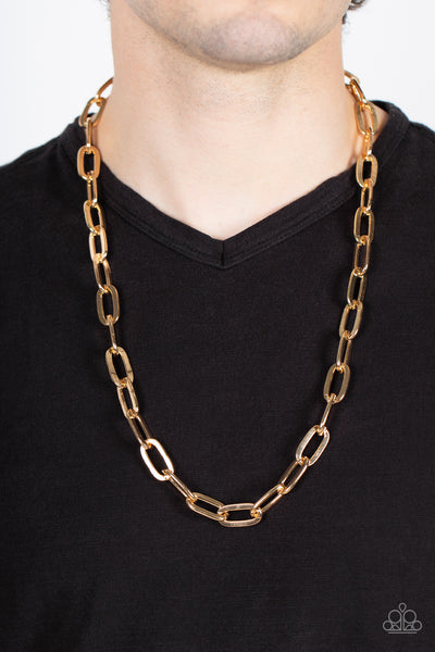 Urban Quarterback - Gold Men/Urban Necklace