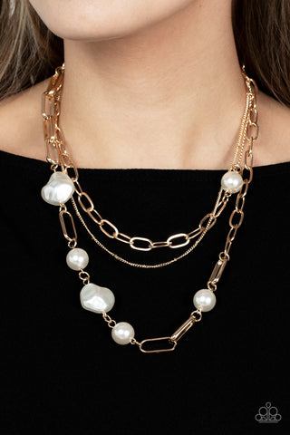 Modern Innovation - Gold Necklace