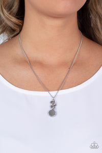 Clustered Candescence - Silver Necklace