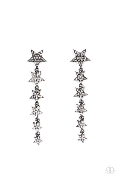 Americana Attitude - Black Earring Stars