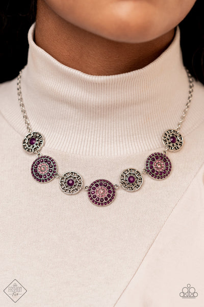 Farmers Market Fashionista - Purple Necklace Fashion Fix Nov 2021