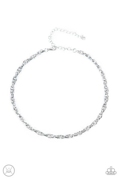 Urban Underdog - Silver Necklace Choker