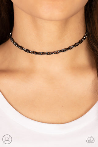 Urban Underdog - Black Gunmetal  Necklace