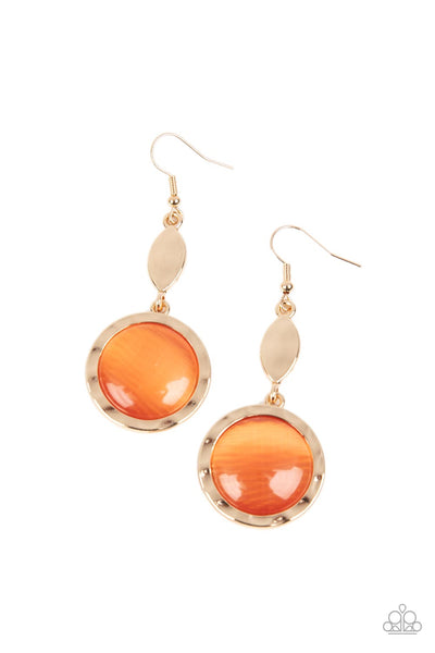 Magically Magnificent - Orange Earring