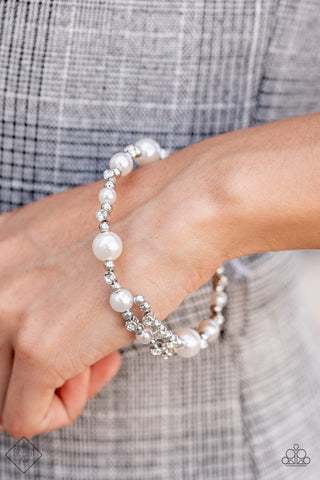 Chicly Celebrity - White Bracelet Fashion Fix October 2021