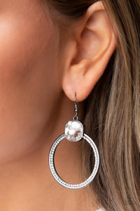 Cheers to Happily Ever After - Black Gunmetal Earrings