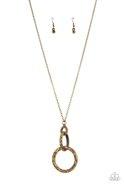 Radiant Ringleader - Brass Necklace