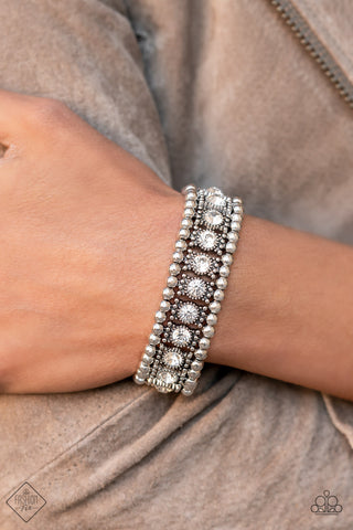 Ritzy Reboot - White Bracelet Fashion Fix 12/2021