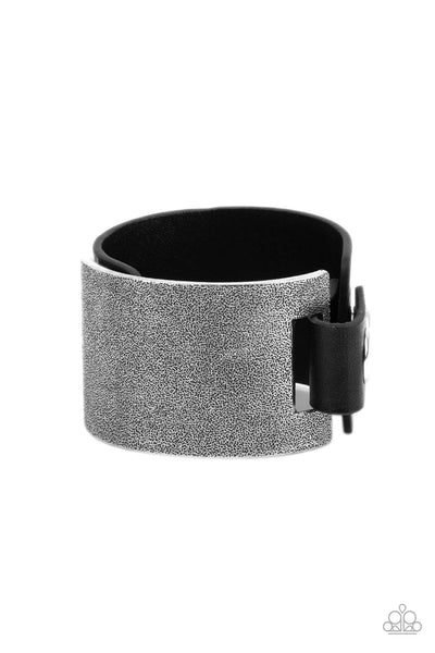 Studded Synchronism - Black Urban Bracelet