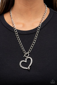 Reimagined Romance - Silver Necklace Heart