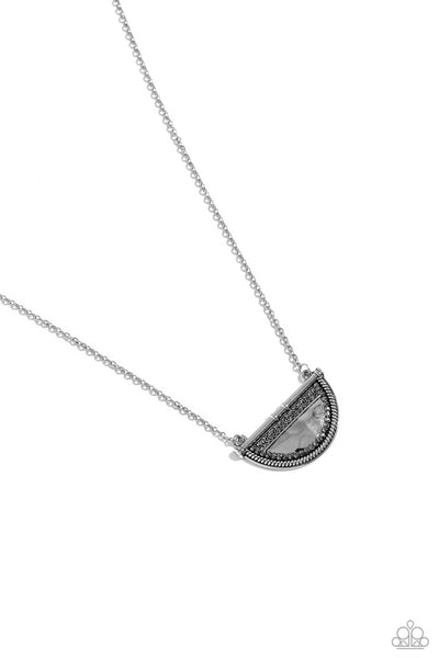 Raise Your Banner - Silver Necklace