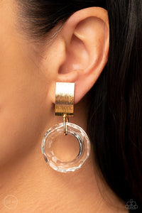 Clear Out! - Gold Earring