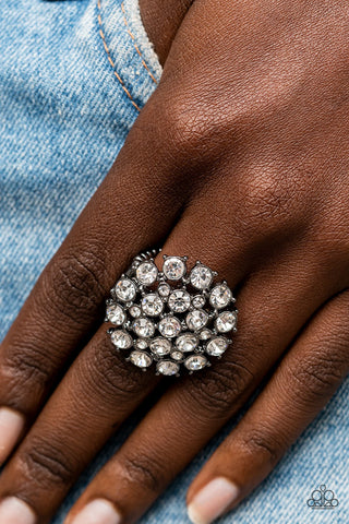 SELFIE-Confidence - Black Gunmetal Ring