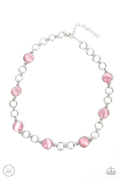 Dreamy Distractions - Pink Necklace Choker