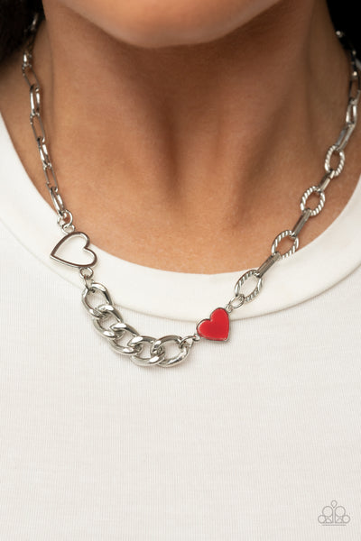 Little Charmer - Red Necklace Heart