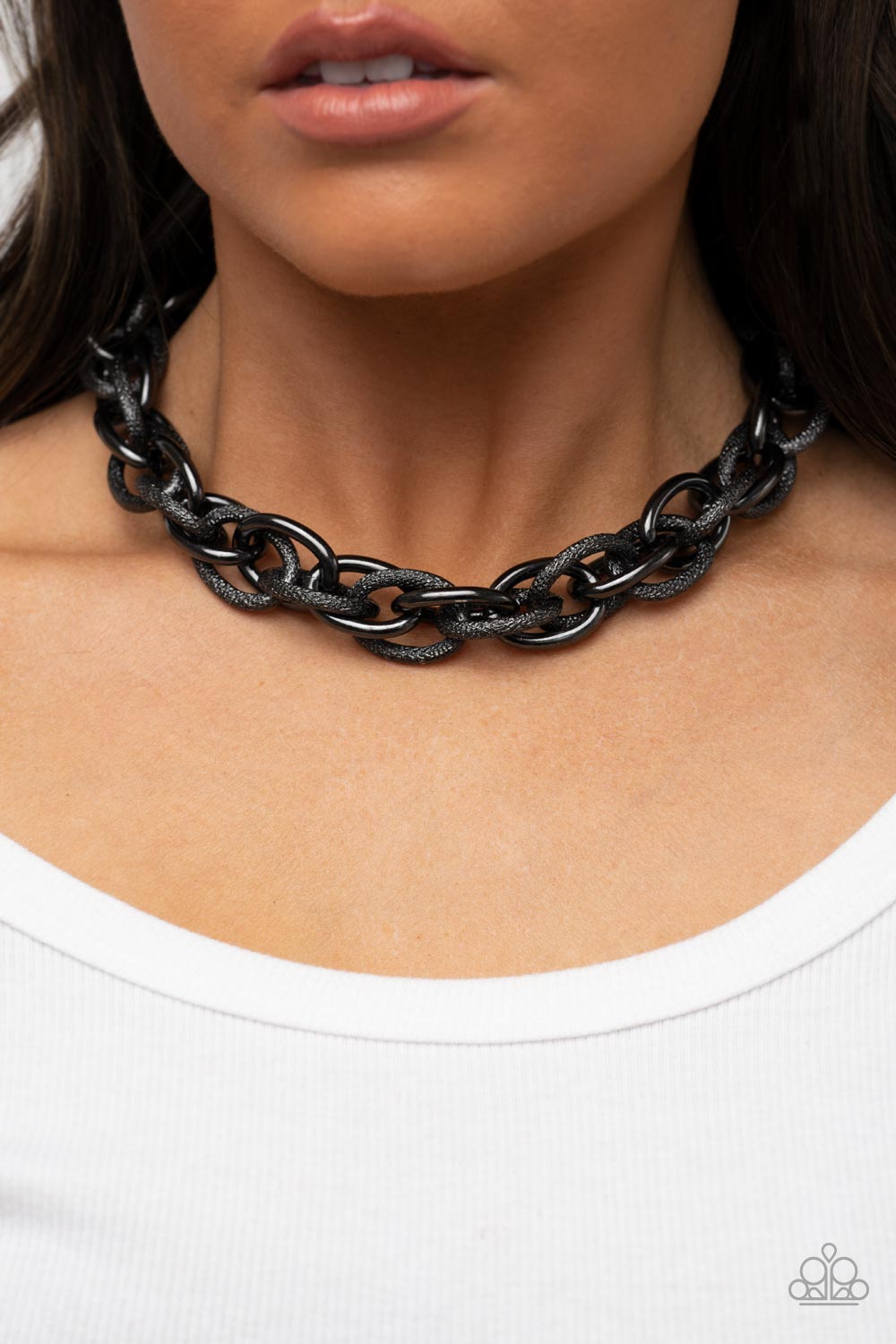 License to Chill - Black Gunmetal Necklace