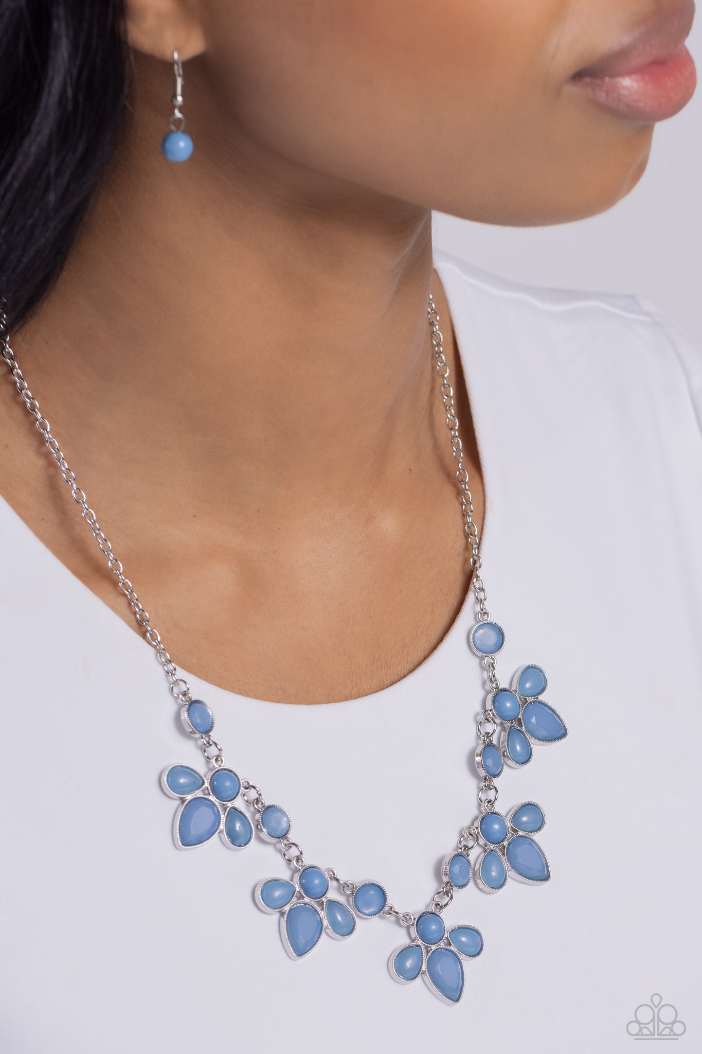 FROND-Runner Fashion - Blue Necklace