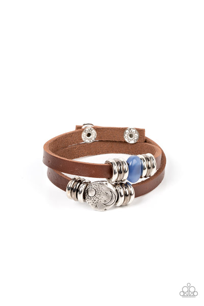 All Willy-Nilly - Blue Urban Bracelet