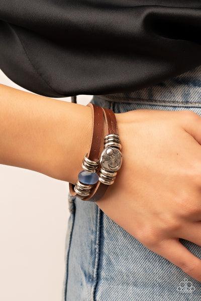 All Willy-Nilly - Blue Urban Bracelet