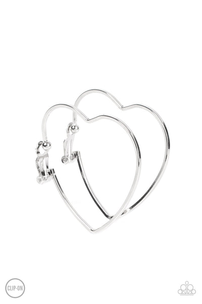 Harmonious Hearts - Silver Earrings