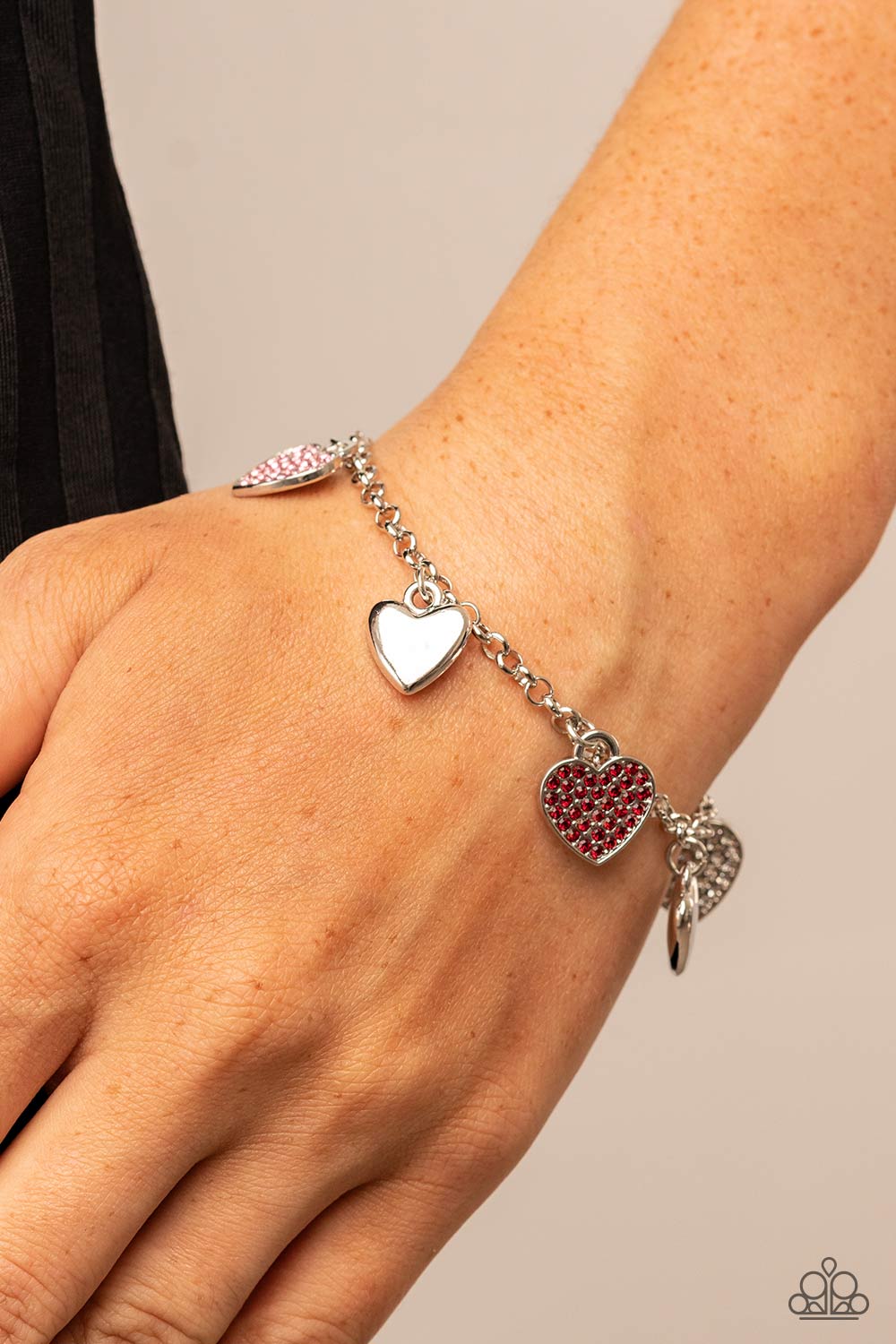 Lusty Lockets - Multi Bracelet Heart