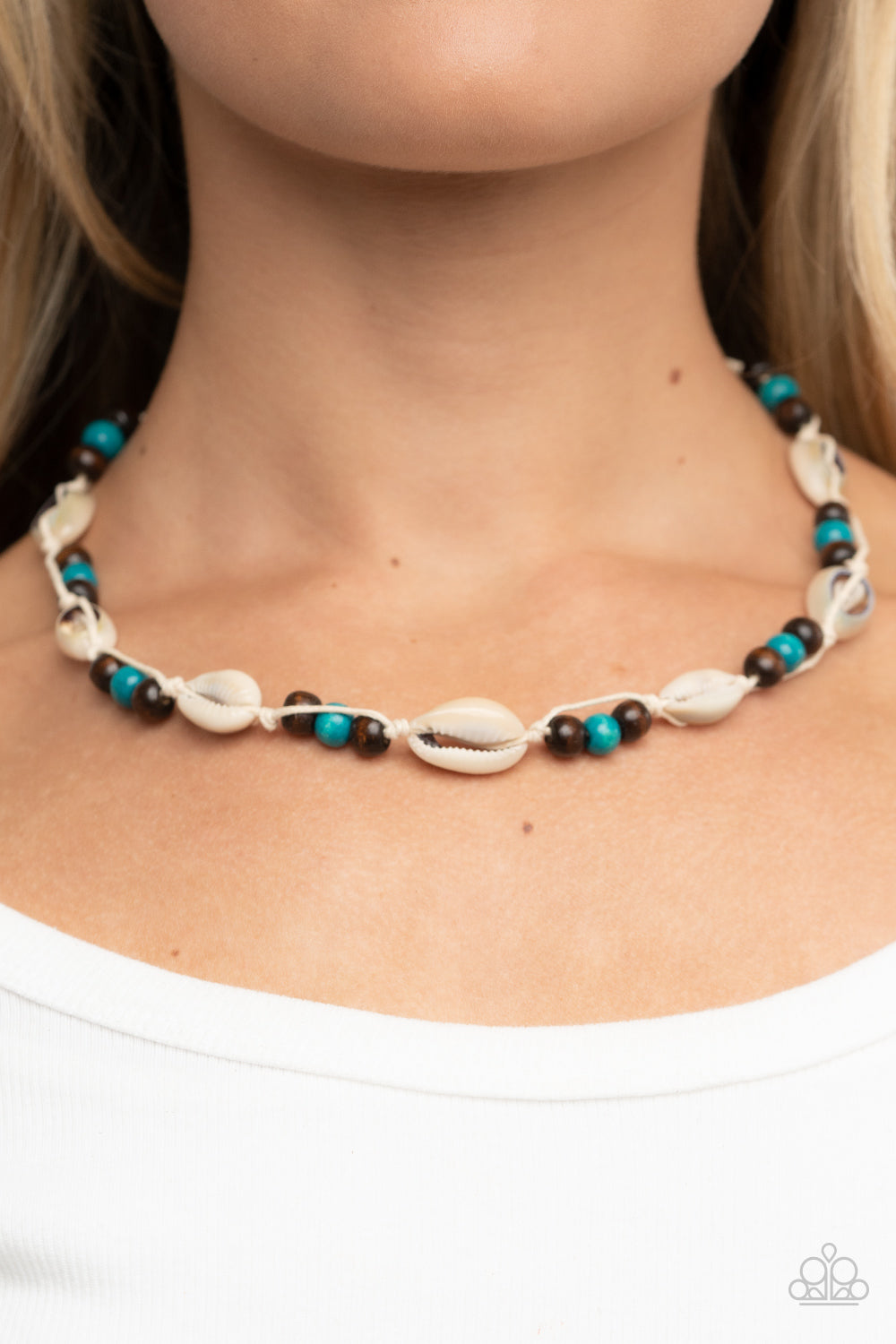 Bermuda Beachcomber - Blue Urban Necklace