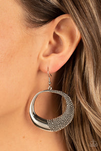 Downtown Jungle - Silver Earrings