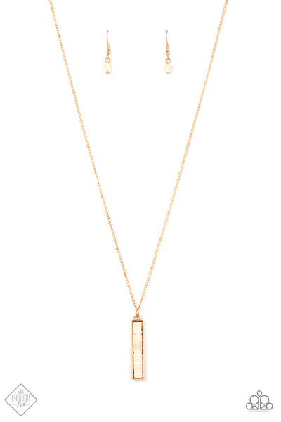 Rural Regeneration - Gold Necklace Fashion Fix March 2022