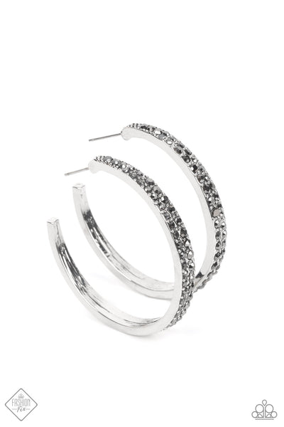 Tick, Tick, Boom! - Silver Earrings Fashion Fix March 2022