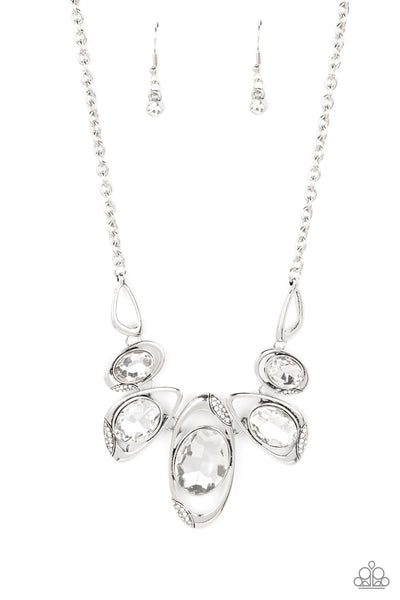 Hypnotic Twinkle - White Necklace LOP APRIL 2022