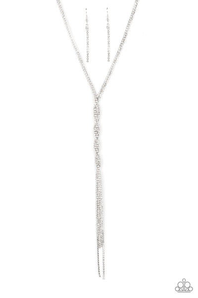 Impressively Icy - White Necklace LOP 03/2022