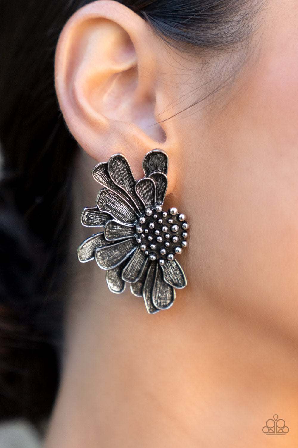 Farmstead Meadow - Silver Earrings LOP APRIL 2022
