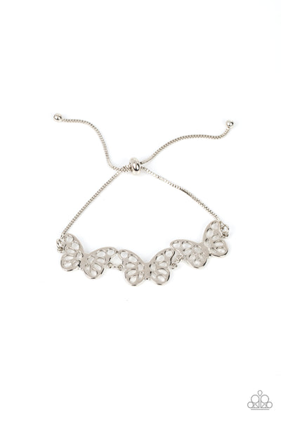 Put a WING on It - Silver Bracelet Butterfly