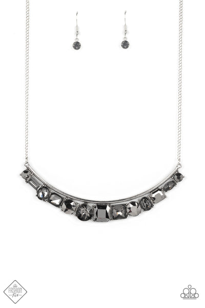 The Only SMOKE-SHOW in Town - Silver Necklace Fashion Fix April 2022