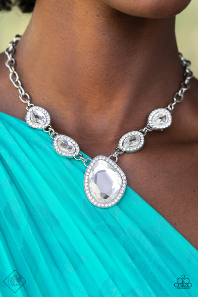 The Upper Echelon - White Necklace Fashion Fix 07/20222