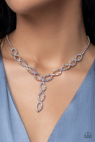 Infinitely Icy - Multi Necklace LOP 2022