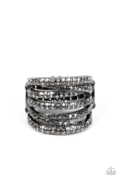 Knock-Out Opulence - Black Ring