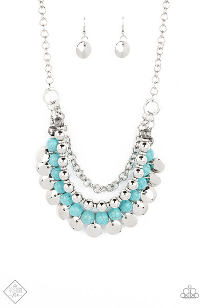 Leave Her Wild - Blue Necklace Fashion Fix 09/2022