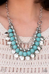 Leave Her Wild - Blue Necklace Fashion Fix 09/2022