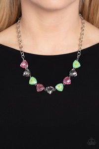 Dreamy Drama - Green Necklace