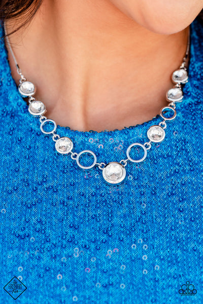 Elegantly Elite - White Necklace Fashion Fix 11/2022