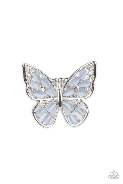 Flying Fashionista - Blue Ring Butterfly