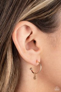 Modern Model - Gold Earring