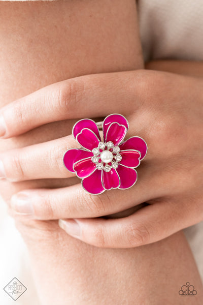 Budding Bliss - Pink Ring Fashion Fix 09/2022