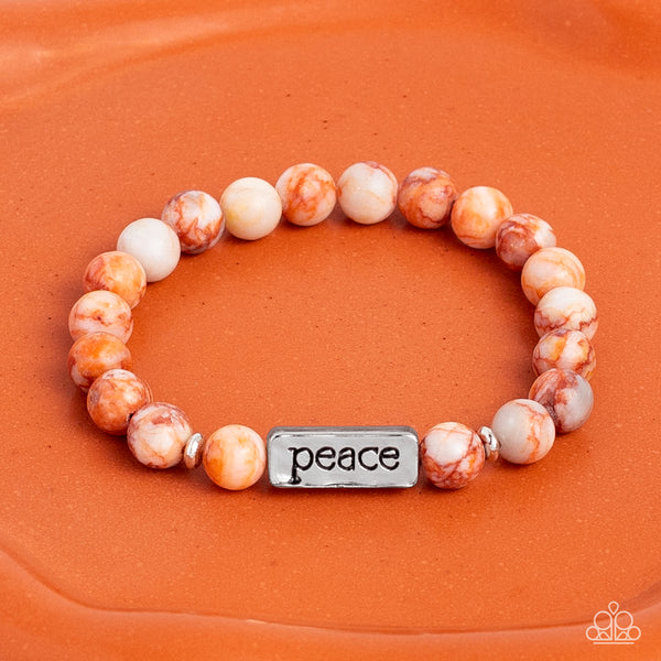 Serene Season - Orange Urban Bracelet